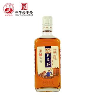 谢村桥牌 三万斛黄酒 10度半甜特型  纯粮酿造  300mL 单瓶装