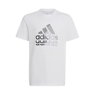adidas 阿迪达斯 儿童圆领透气运动短袖T恤