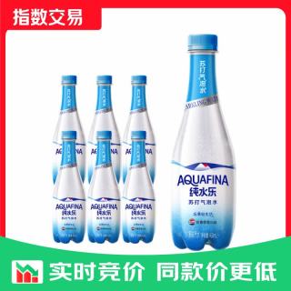 百事 AQUAFINA 纯水乐 苏打气泡水 410ml*6瓶