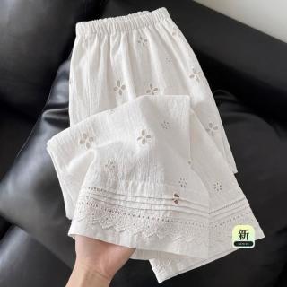 她池 2026夏装新女垂感宽松休闲裤有大码