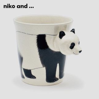 niko and ... 可爱动物卡通炻瓷马克杯 277692 300mL 熊猫01