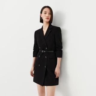 LILY 春季商务通勤款气质时尚西装式连衣裙