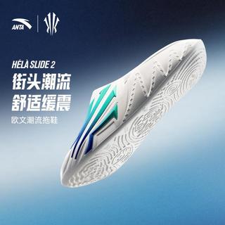 安踏 欧文同款拖鞋男子软底篮球拖鞋夏季增高运动潮流沙滩拖鞋