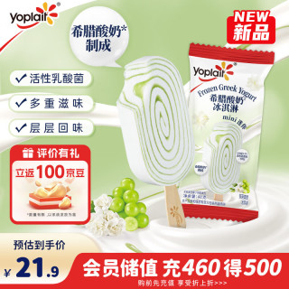 优诺 希腊酸奶茉莉青提风味冰淇淋 41g*4支