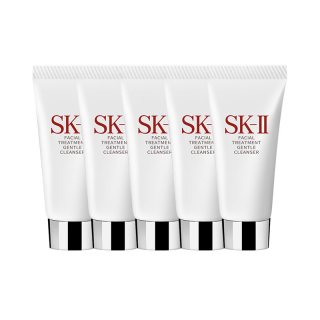 SK-II sk2温和护肤洁面膏洗面奶20g*5清洁保湿不紧绷