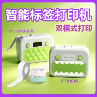 PeriPage 标签打印机家用手持便携式蓝牙迷你小型热敏打价格价签智能标签机便签名字防水姓名贴纸打印机P11