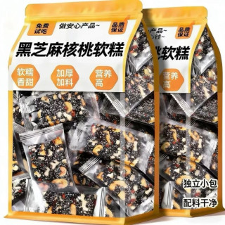 农香森 黑芝麻坚果软糕250g