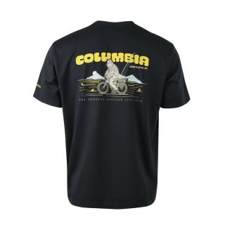 Columbia 短袖T恤男户外速干印花T恤AJ3185 013 M