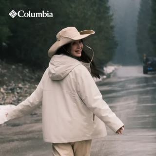 Columbia 冲锋衣女26秋冬户外防风防水单层运动连帽夹克外套WR0533 278 S