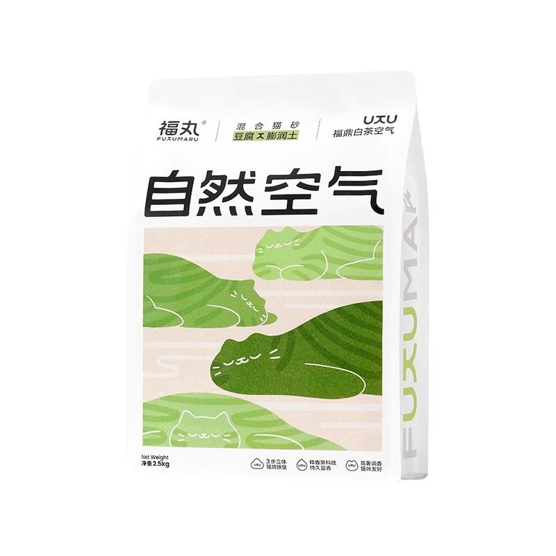 福丸 白茶豆腐膨润土混合猫砂