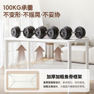 京东京造 万象桌电脑桌家用桌书桌学习桌办公桌实木120*60cm
