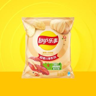 乐事 薯片 香辣小龙虾味 135g
