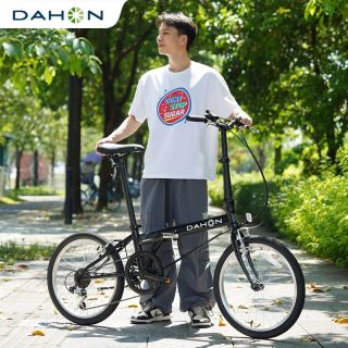 百亿补贴：大行 经典20寸D6折叠自行车成年人男女式变速折叠单车KBC061