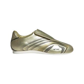 adidas阿迪达斯 F50足球风跆拳道文化薄底鞋 女子休闲运动鞋