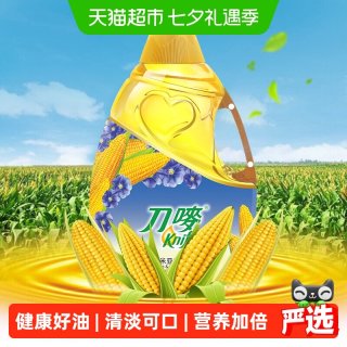 刀唛 玉米亚麻籽油 4.68L