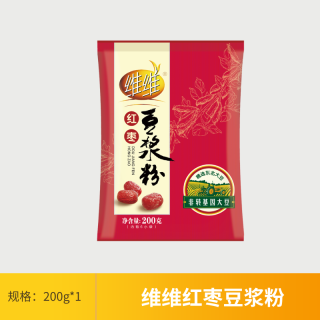 维维 红枣豆浆粉原味女生滋养低甜味高蛋白营养豆奶粉苏超早餐WW