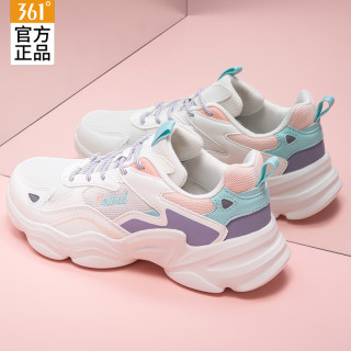 361° 361度女鞋新款爆款运动鞋休闲鞋子老爹鞋跑步鞋女士品牌官方正品