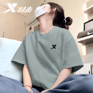 特步 100%涤纶凉感速干 运动T恤