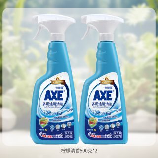 AXE 牌多用途瓷砖玻璃清洁剂强力去污500g瓶多功能全屋厨房油