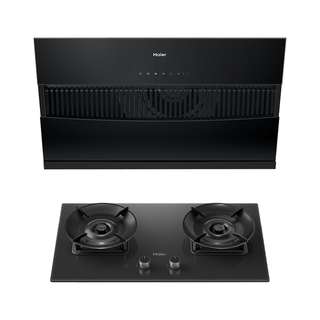 海尔 J25Max+H70A 23m³/min大吸力 液化气烟灶套装