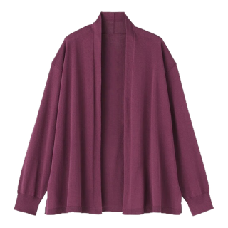 無印良品 MUJI 披肩开衫 女装上衣