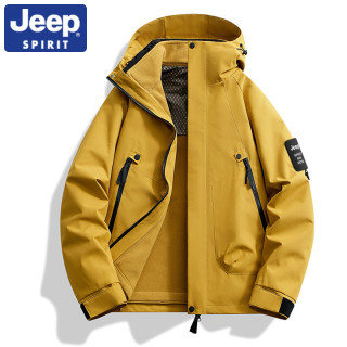 JEEP SPIRIT JEEPSPIRIT吉普2026秋季新款三合一冲锋衣男女款户外夹克情侣外套