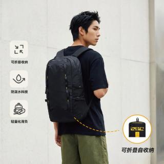 安踏 运动双肩包轻量便捷携带户外徒步登山包露营背包