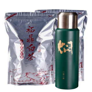 蓝翼茗茶 2016年正宗福鼎白茶250克枣香老白茶老寿眉口粮茶叶