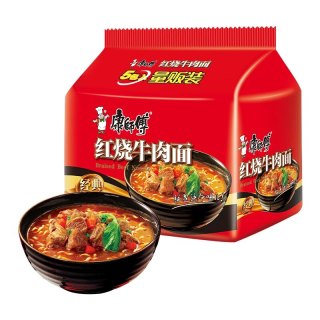 移动端、88VIP：康师傅 红烧牛肉面 100g*10袋