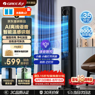 格力 冷静宝家用空调扇大容量冷气扇小空调KS-06S80DVag