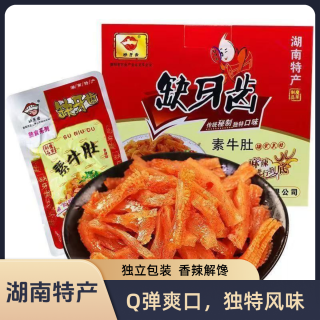 缺牙齿 素牛肚魔芋爽素毛肚香辣解馋独立小包装办公室休闲追剧零食