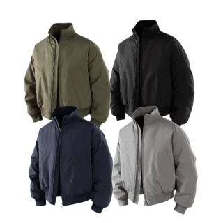 cleanfit立领三防棉服外套男短款美式重磅工装硬汉棉衣飞行员夹克