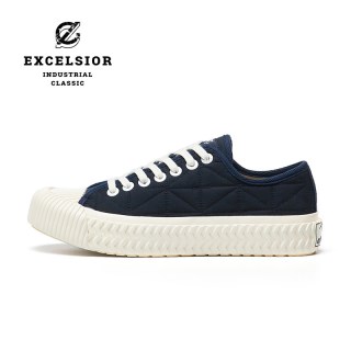 EXCELSIOR 饼干鞋 冬季女鞋加棉板鞋男低帮增高休闲鞋厚底帆布鞋女