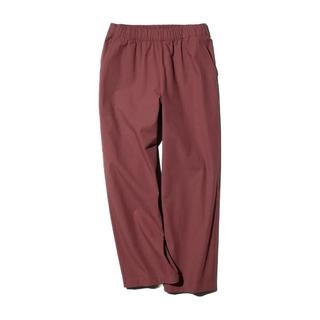 优衣库 482243 全棉舒适 暗红色 M 九分裤