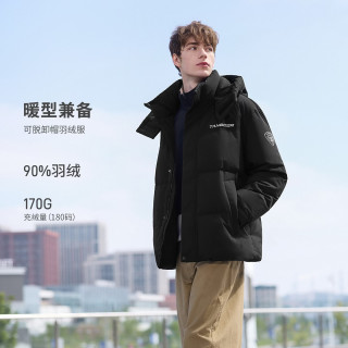 坦博尔 680+高蓬90绒羽绒服充绒量154g+