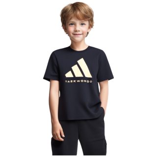 adidas 2026热卖款夏季儿童休闲运动宽松短袖T恤