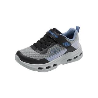SKECHERS斯凯奇 405125L 防滑减震 黑色蓝色 36码 儿童运动鞋