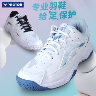 VICTOR 胜利羽毛球鞋男女宽楦舒适透气耐磨防滑减震运动鞋A170二代