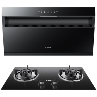 苏泊尔 DJ13Pro+DB19S 侧吸挥手智控 天然气烟机灶具套装