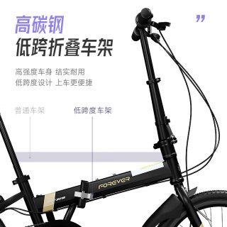 永久 折叠自行车 单速 曜石灰 16英寸