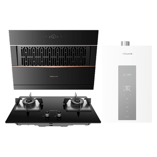 万和 J320A Pro+B9L50(天然气)+16P5 Pro 21m³/min风量 烟灶热套装