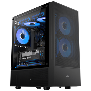 先马 新风M5标准版 Type-C预留孔 黑色 MATX机箱