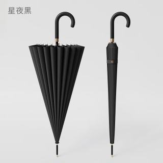 艾格辰 24骨遇水开花抗风暴长柄伞