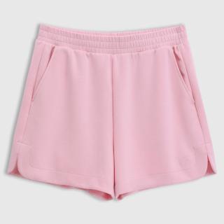 Gap 女装夏季刺绣logo透气易打理松紧腰短裤765004