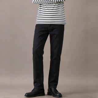 限尺码：Massimo Dutti 男式气质百搭纯色中高腰宽松直筒休闲牛仔长裤