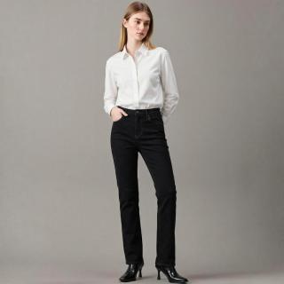 Massimo Dutti 休闲版纯色简约纯棉女式衬衫