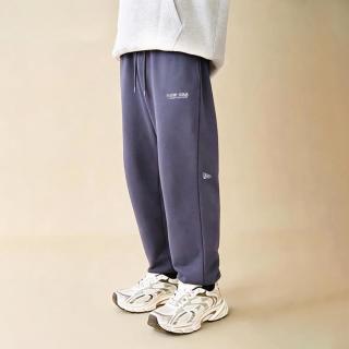 NEW ERA 休闲简约百搭字母logo束脚针织运动裤 女款