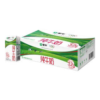 蒙牛 纯牛奶250ml×24盒 纯正生牛乳 部分5月产