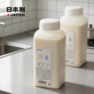 Katei Story 日本进口豆浆杯子外带便携早餐牛奶果汁专用耐高温食品级上班密封