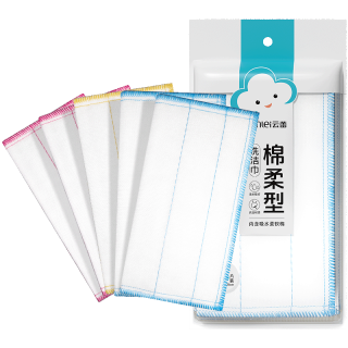 移动端、88VIP：云蕾 27685 棉柔型洗洁巾 28*28*5片